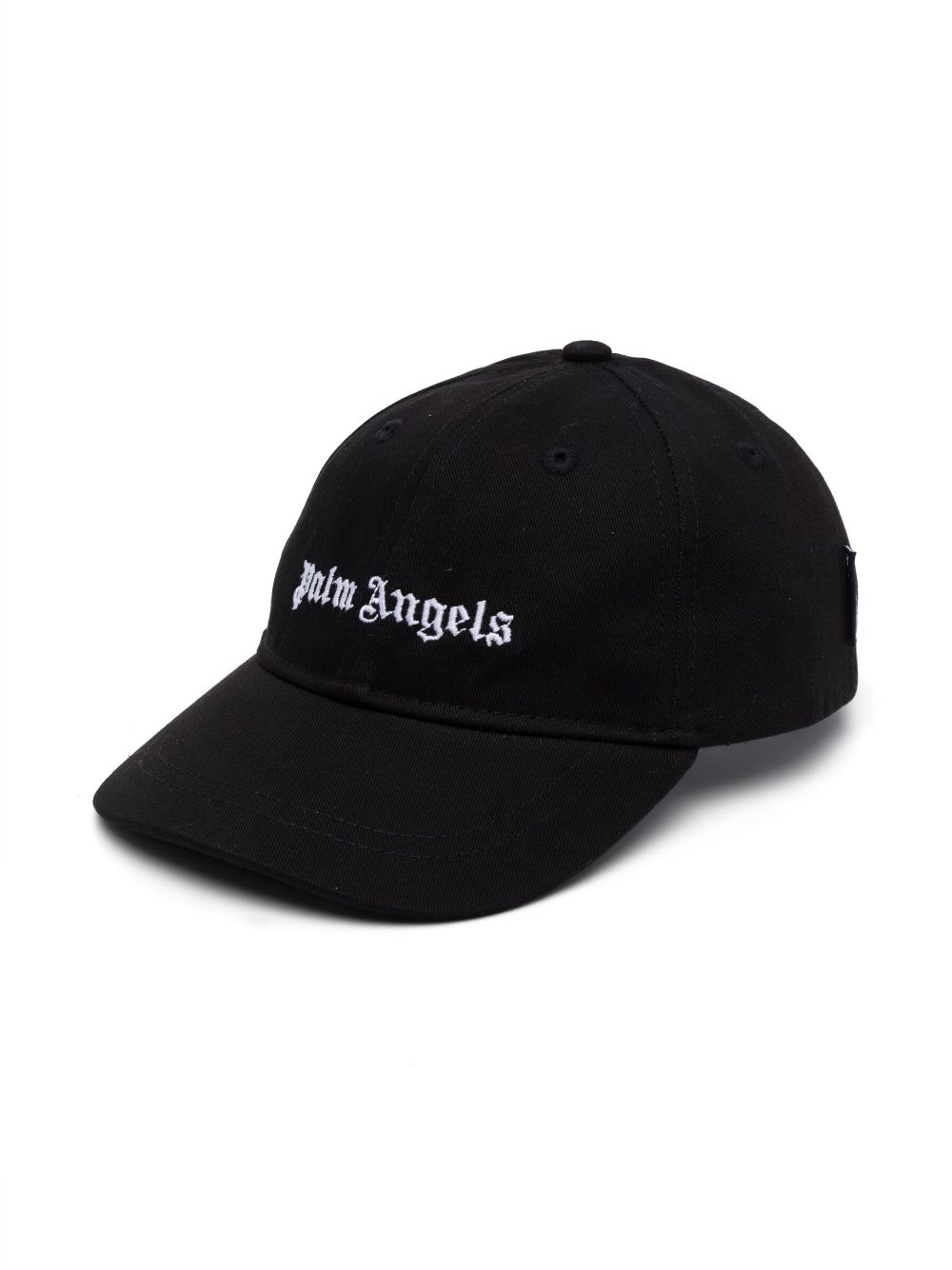 Palm Angels Kids Baseballkappe mit Logo-Stickerei - Schwarz von Palm Angels Kids