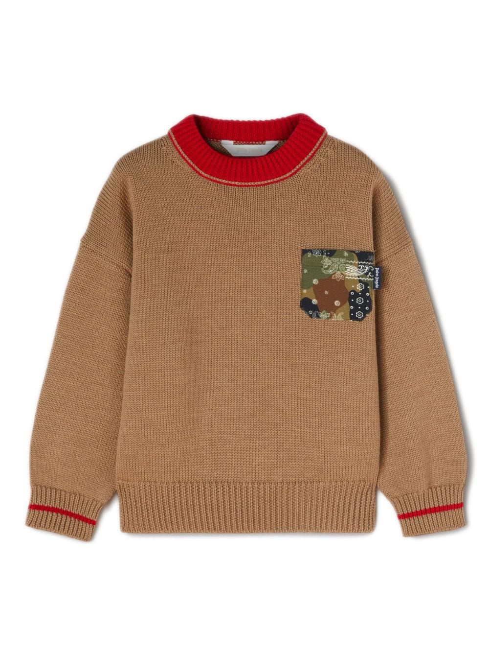 Palm Angels Kids Pullover mit Camouflage-Print - Nude von Palm Angels Kids