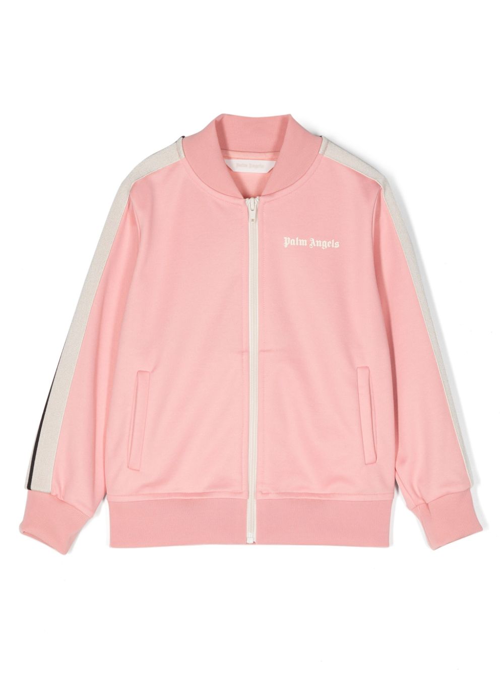 Palm Angels Kids Sportjacke mit Kontraststreifen - Rosa von Palm Angels Kids