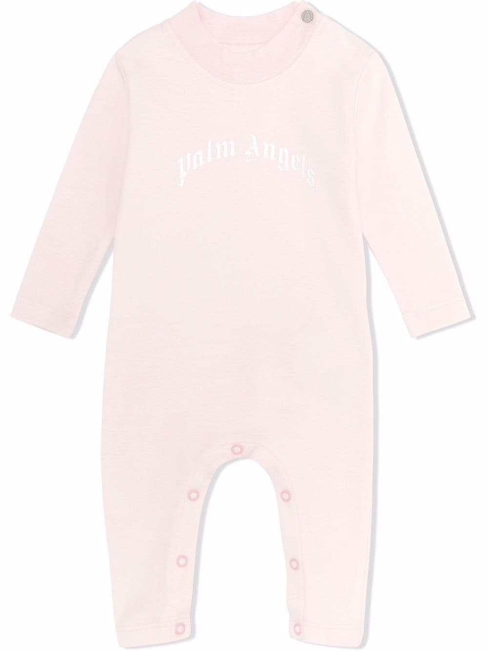 Palm Angels Kids Strampler mit Logo-Print - Rosa von Palm Angels Kids