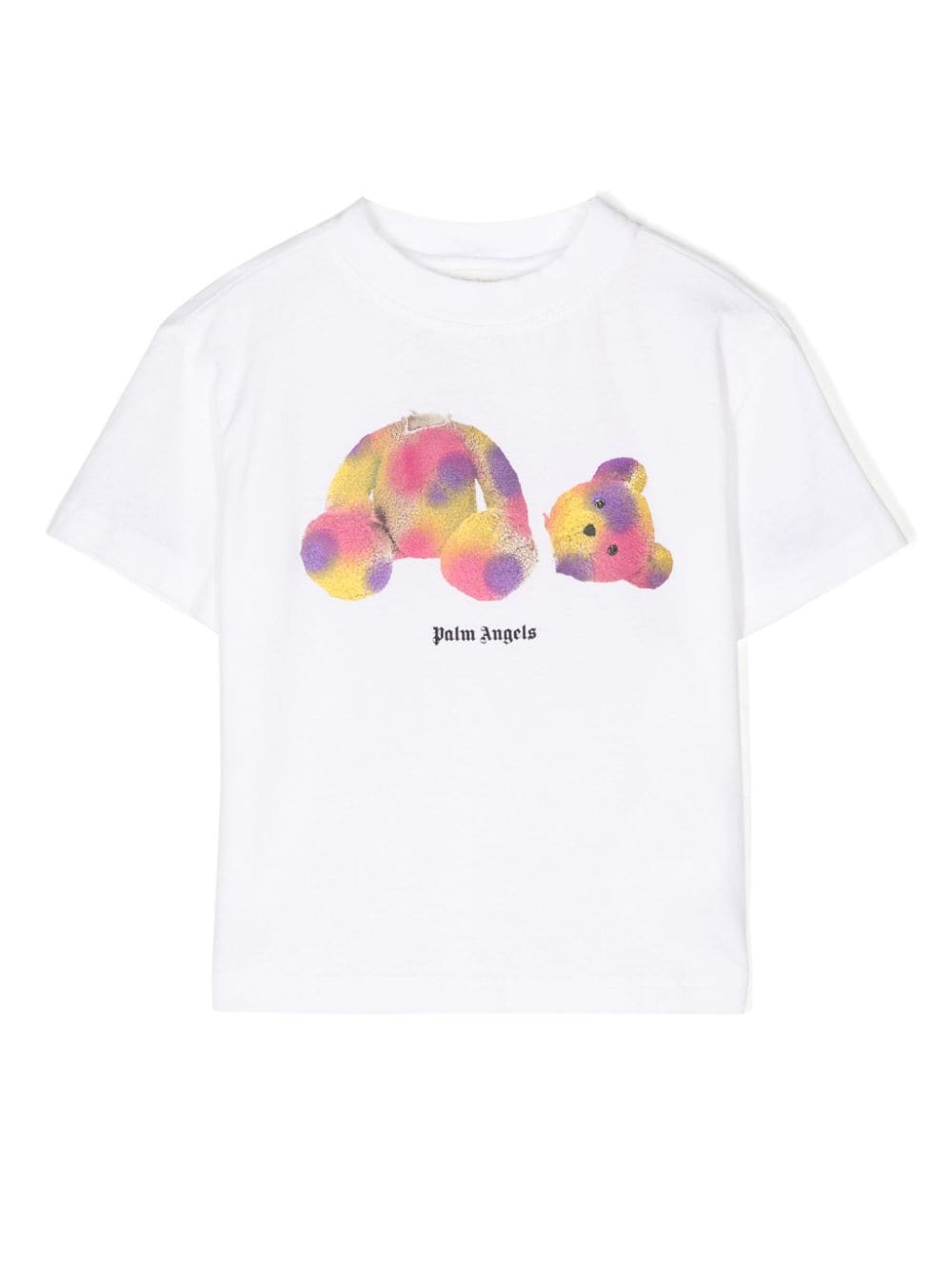 Palm Angels Kids T-Shirt mit Logo-Print - Weiß von Palm Angels Kids