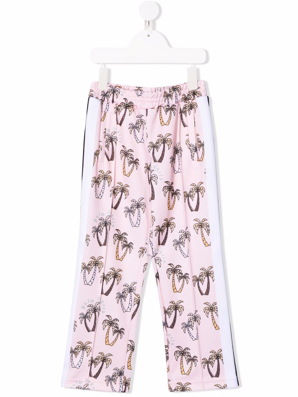 Palm Angels Kids Jogginghose mit Palmen-Print - Rosa von Palm Angels Kids