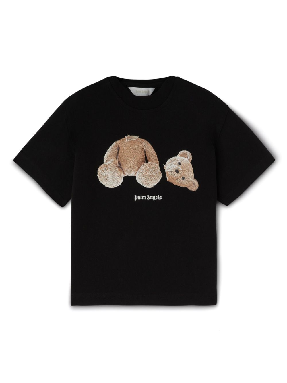 Palm Angels Kids Broken Bear T-Shirt - Schwarz von Palm Angels Kids