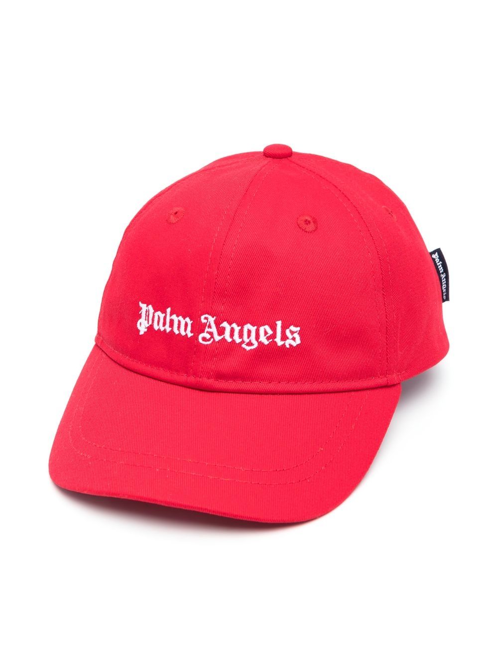 Palm Angels Kids Baseballkappe mit Logo-Stickerei - Rot von Palm Angels Kids