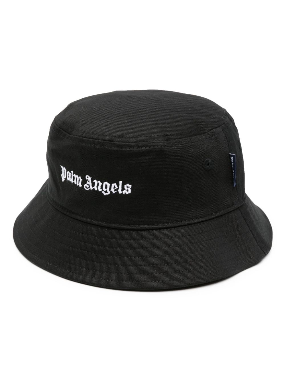 Palm Angels Kids Fischerhut mit Logo-Stickerei - Schwarz von Palm Angels Kids