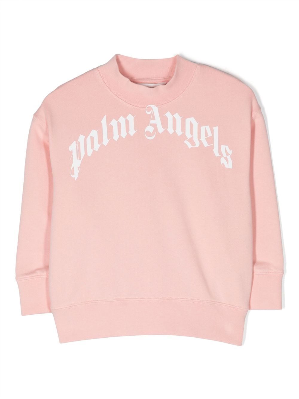 Palm Angels Kids Sweatshirt mit Logo-Print - Rosa von Palm Angels Kids