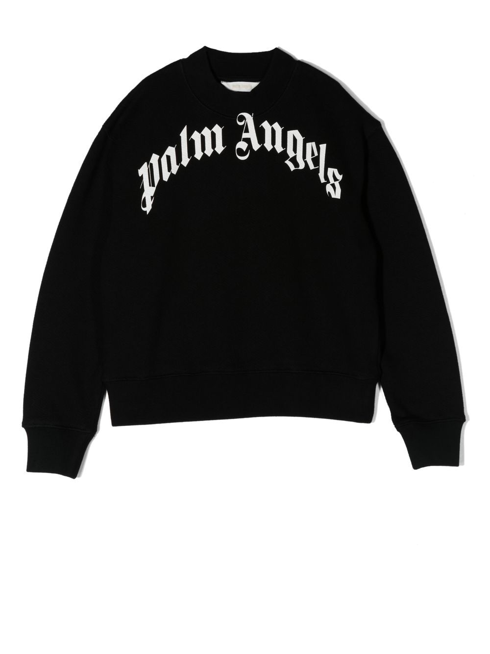 Palm Angels Kids Sweatshirt mit Logo-Print - Schwarz von Palm Angels Kids