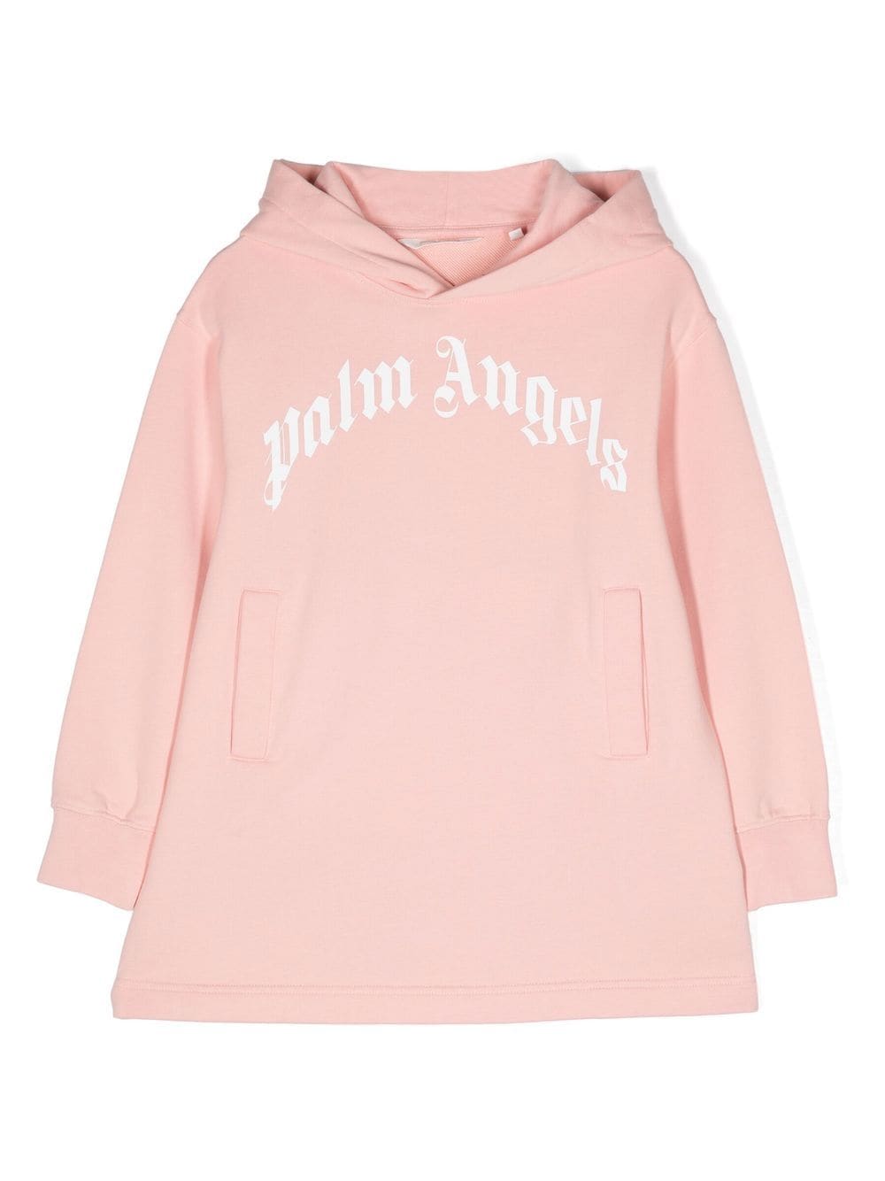 Palm Angels Kids Hoodie mit Logo-Print - Rosa von Palm Angels Kids