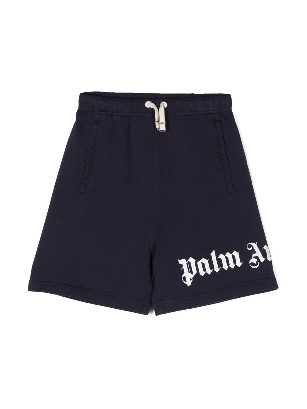 Palm Angels Kids Jogginghose mit Logo-Print - Blau von Palm Angels Kids