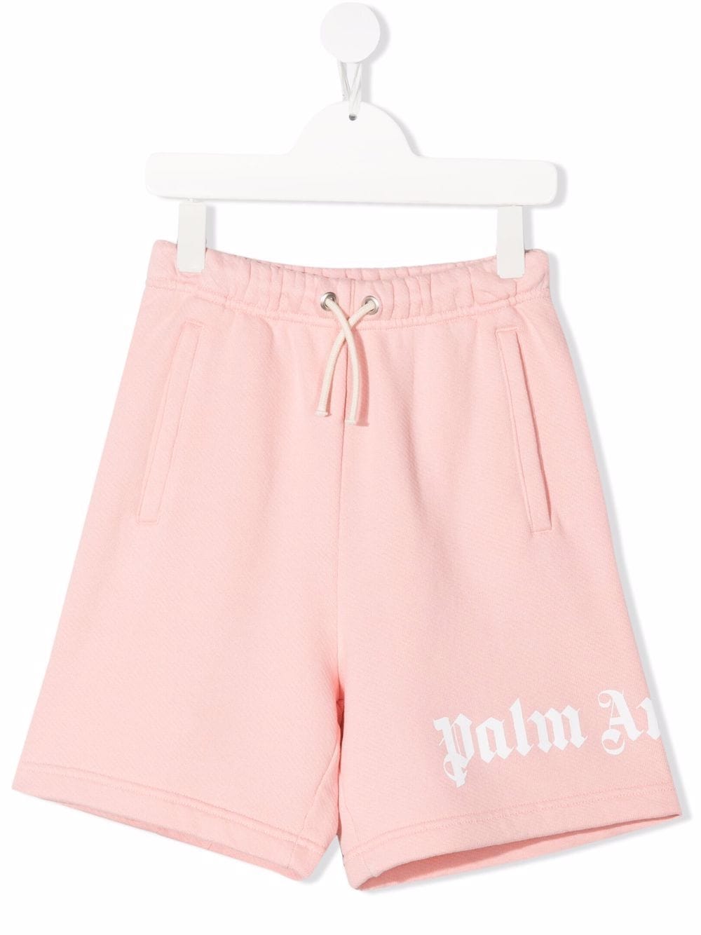 Palm Angels Kids Sport-Shorts mit Logo-Print - Rosa von Palm Angels Kids