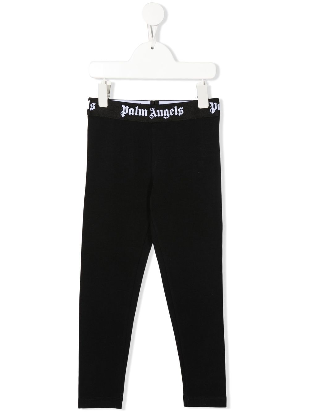 Palm Angels Kids Leggings mit Logo-Bund - Schwarz von Palm Angels Kids