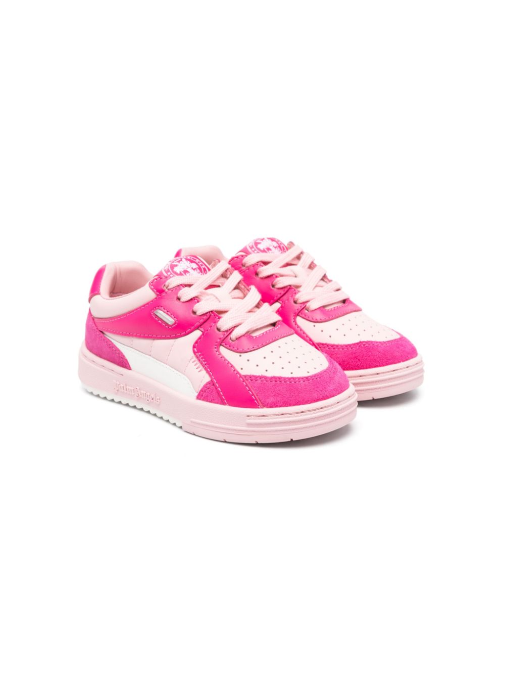 Palm Angels Kids Perforierte Sneakers - Rosa von Palm Angels Kids