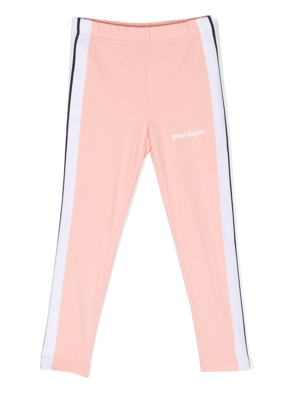 Palm Angels Kids Gestreifte Leggings - Rosa von Palm Angels Kids