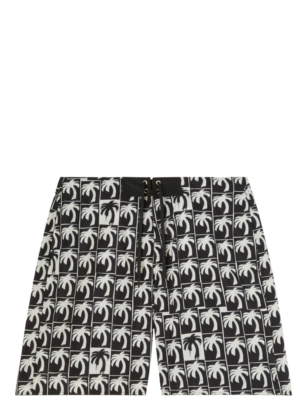 Palm Angels Badeshorts mit Logo-Print - Schwarz von Palm Angels