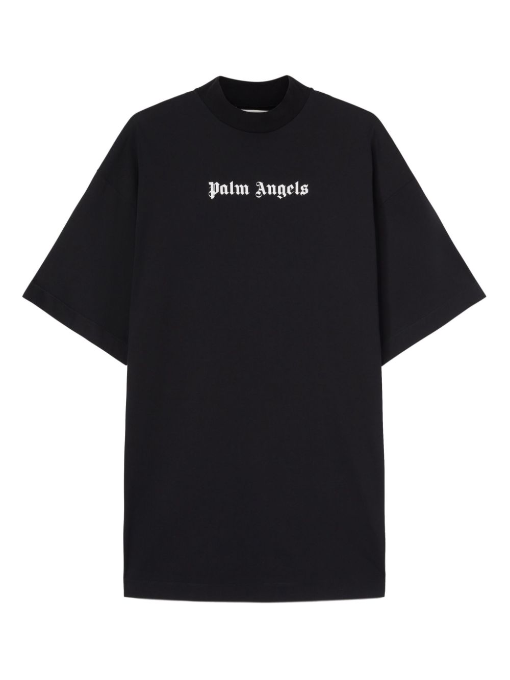 Palm Angels Classic Logo Baumwollkleid - Schwarz von Palm Angels