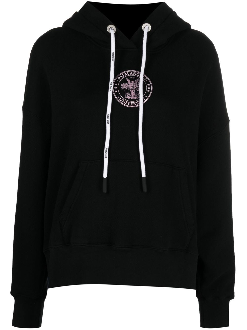 Palm Angels Hoodie mit College-Print - Schwarz von Palm Angels