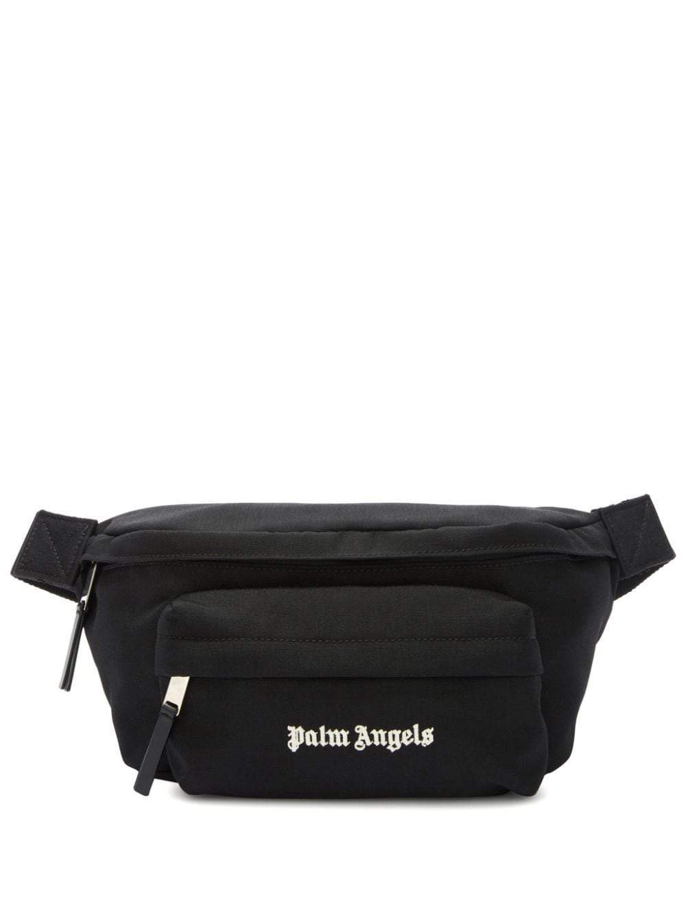 Palm Angels Cordura Gürteltasche mit Logo-Print - Schwarz von Palm Angels