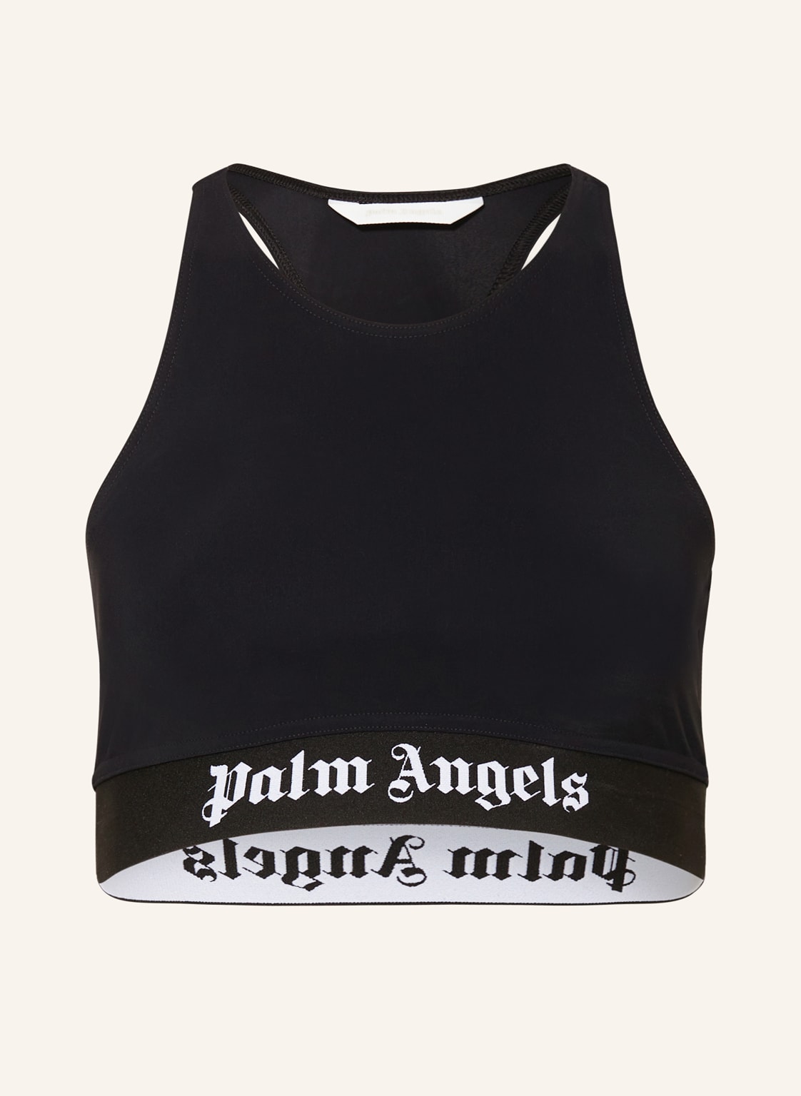 Palm Angels Cropped-Top schwarz von Palm Angels