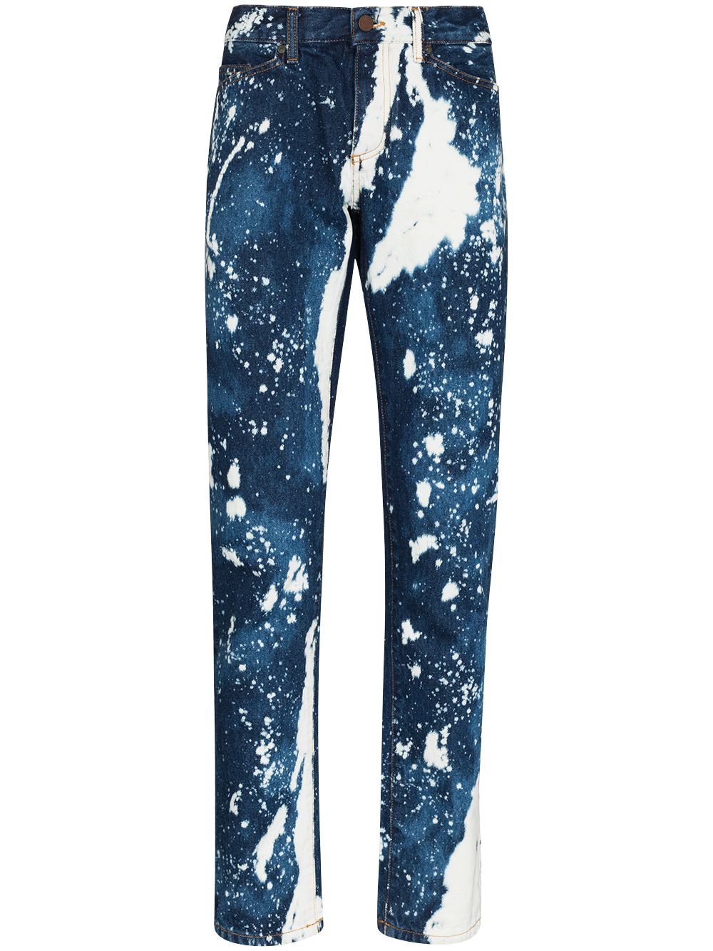 Palm Angels Galaxy Dye Slim-Fit-Jeans - Blau von Palm Angels