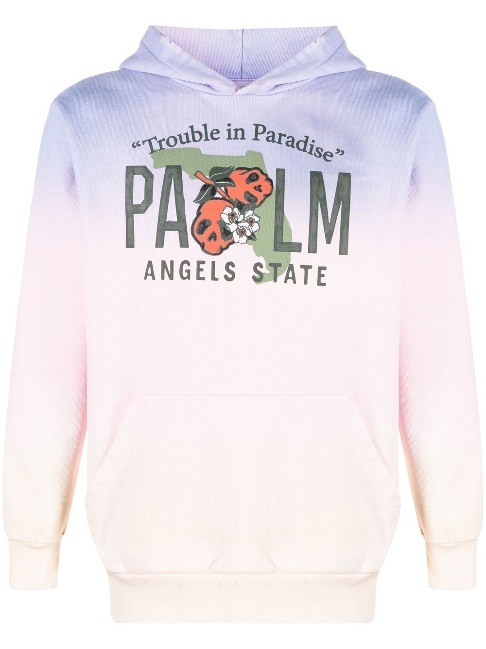 Palm Angels Hoodie mit Farbverlauf - Violett von Palm Angels