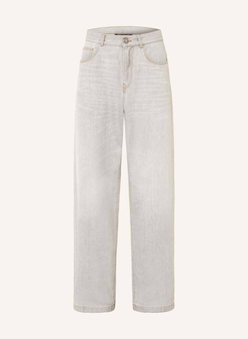 Palm Angels Jeans Loose Fit grau von Palm Angels