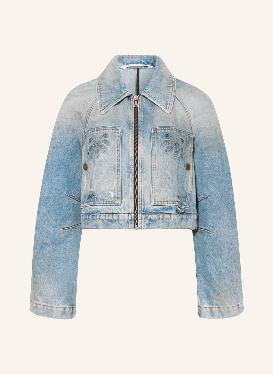 Palm Angels Jeansjacke blau von Palm Angels