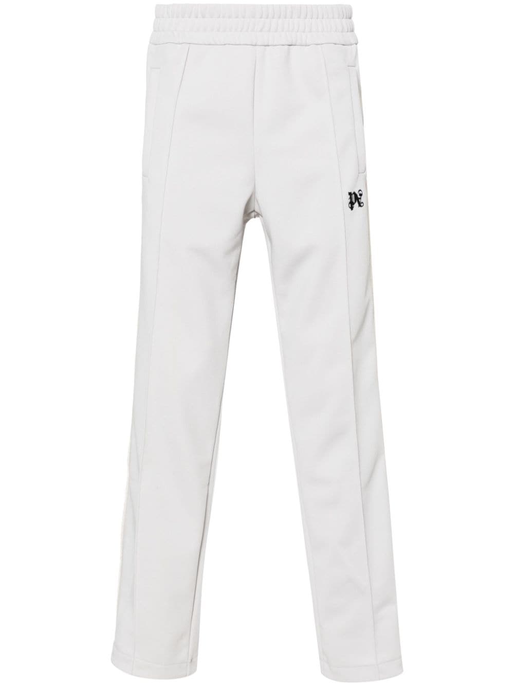 Palm Angels Jogginghose mit Monogramm-Stickerei - Grau von Palm Angels