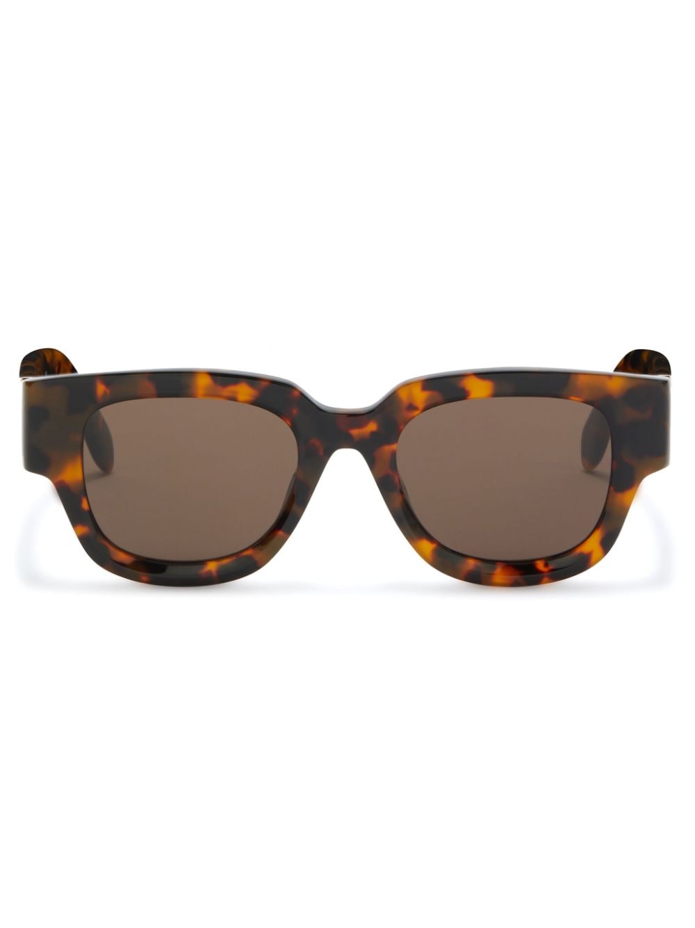 Palm Angels Monterey Sonnenbrille mit eckigem Gestell - Braun von Palm Angels