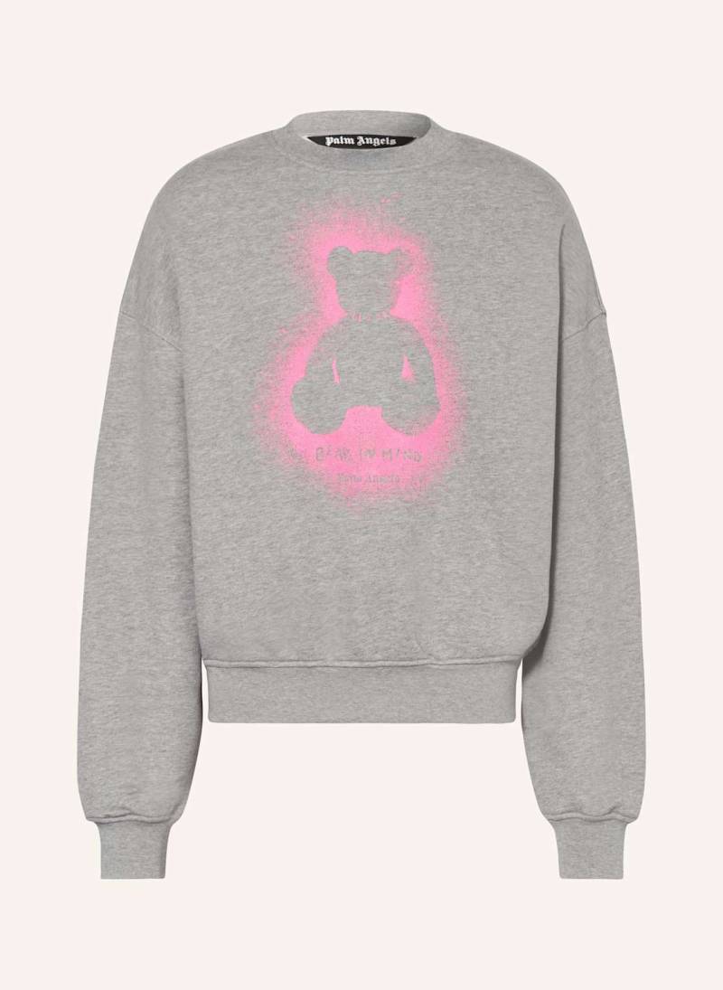 Palm Angels Oversized-Sweatshirt grau von Palm Angels