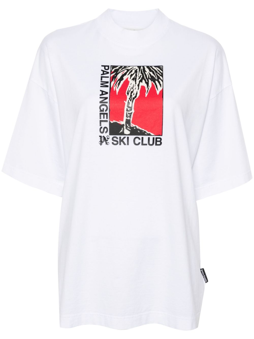 Palm Angels Palm Ski Club T-Shirt - Weiß von Palm Angels