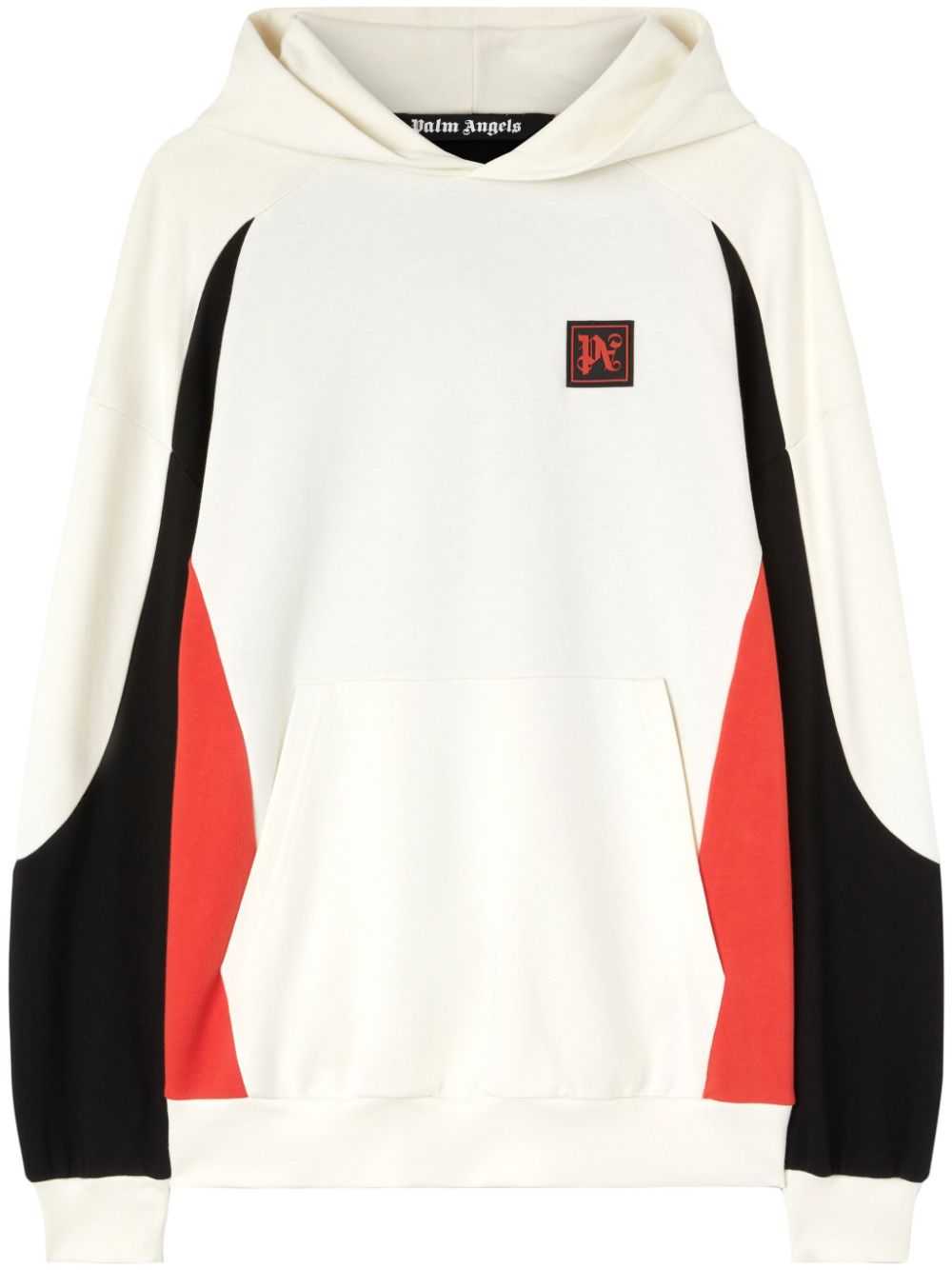 Palm Angels Paxhaas Hoodie in Colour-Block-Optik - Weiß von Palm Angels