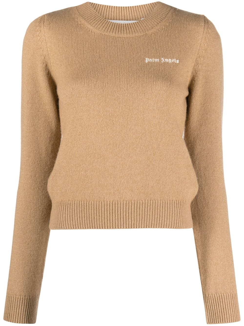 Palm Angels Pullover mit Logo-Stickerei - Nude von Palm Angels