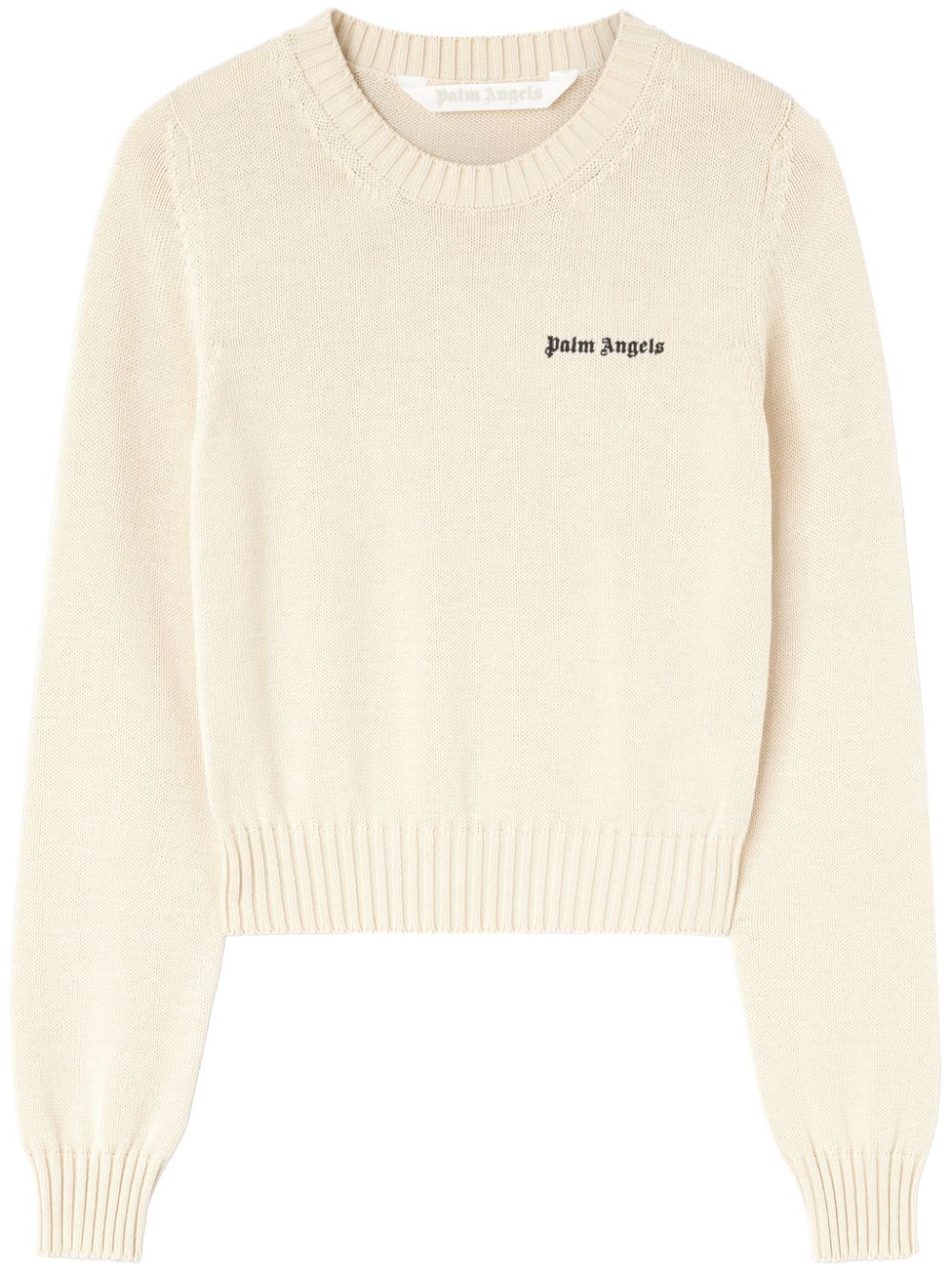 Palm Angels Pullover mit Logo-Stickerei - Nude von Palm Angels