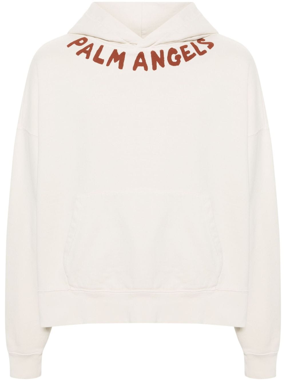 Palm Angels Seasons Hoodie mit Logo-Print - Nude von Palm Angels