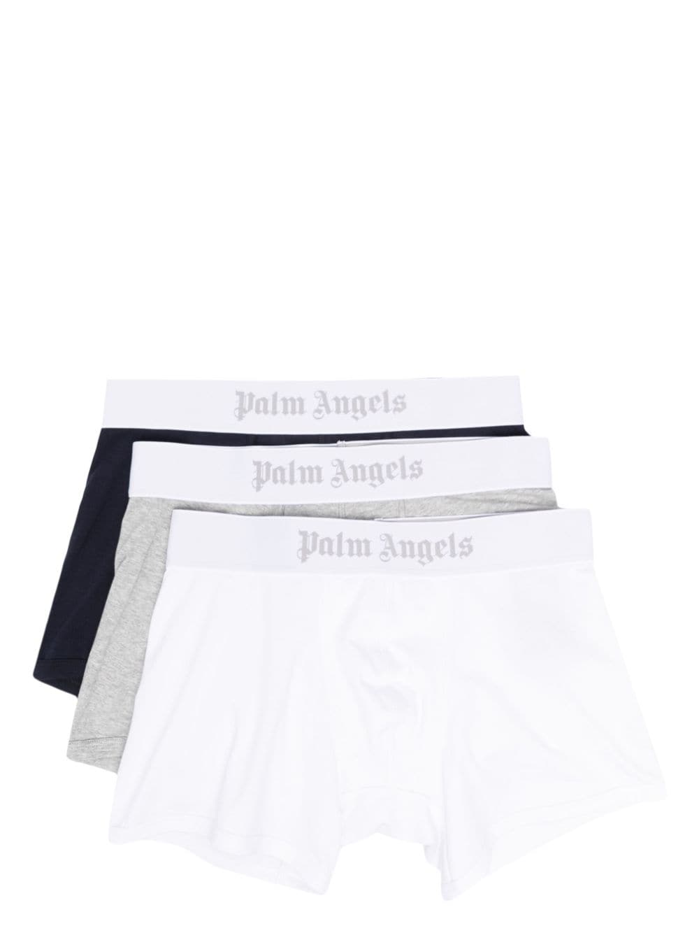 Palm Angels Set aus drei Shorts mit Logo-Bund - Weiß von Palm Angels