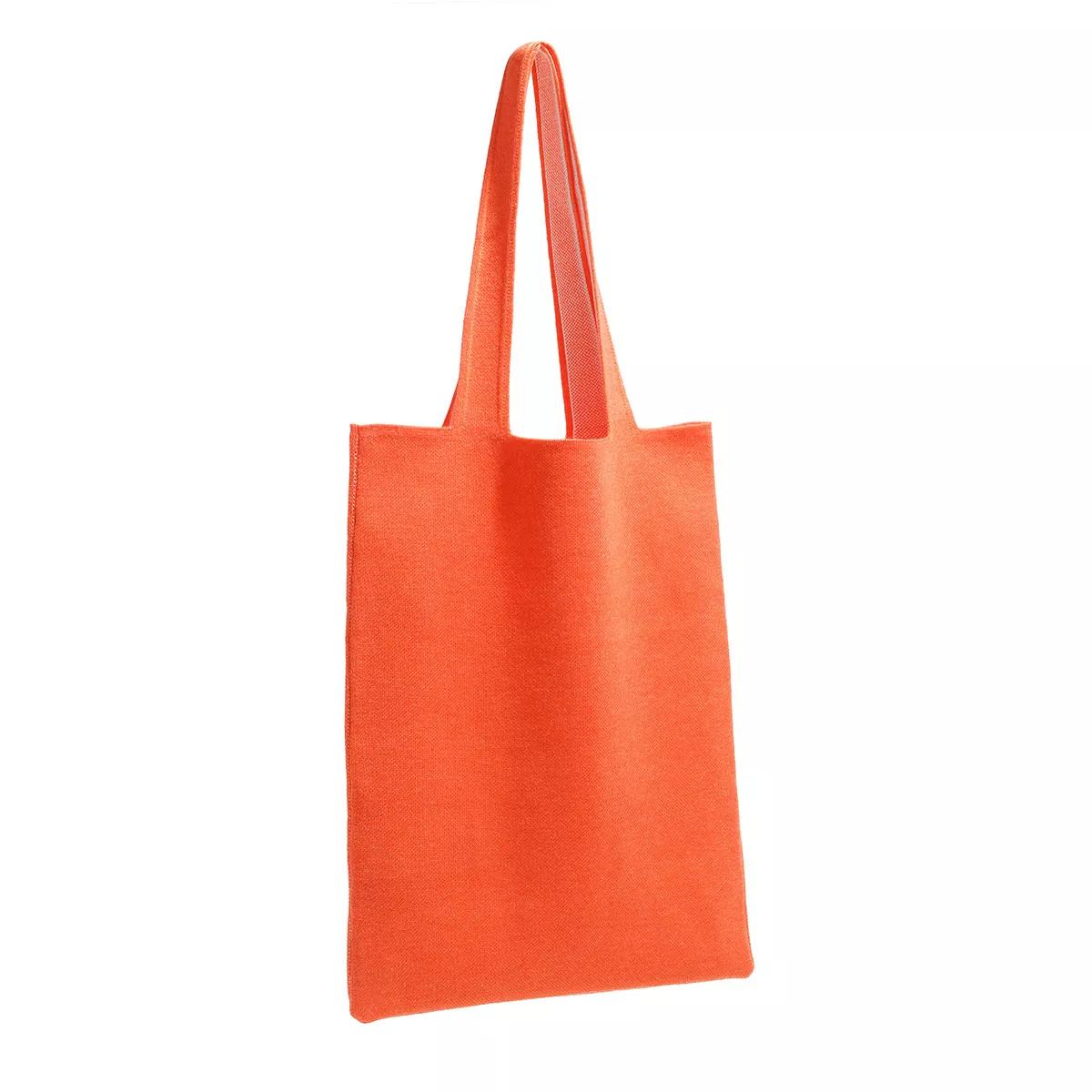 Palm Angels Shopper - Logo Knitted Shopper - Gr. unisize - in Orange - für Damen von Palm Angels