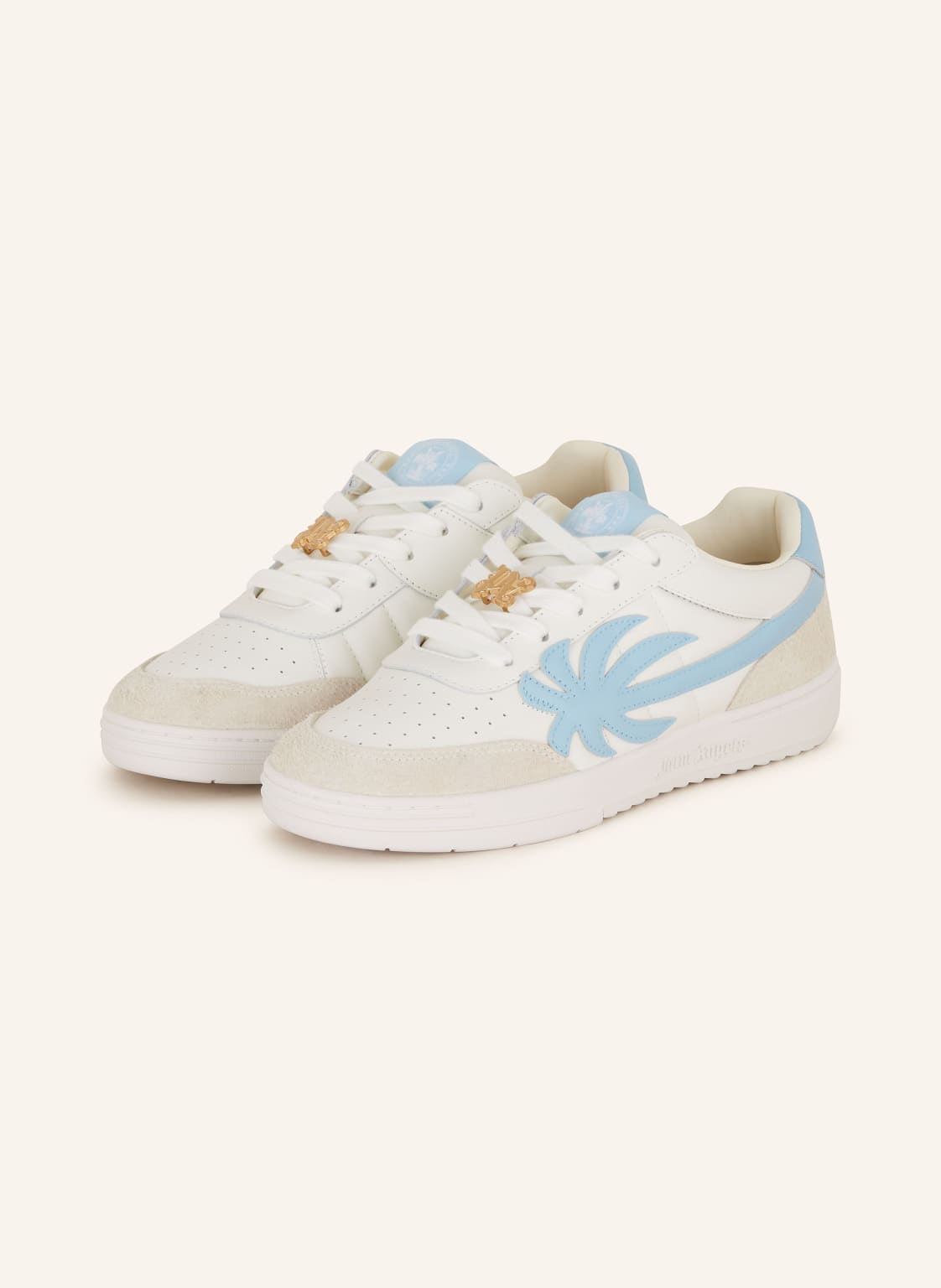 Palm Angels Sneaker University weiss von Palm Angels