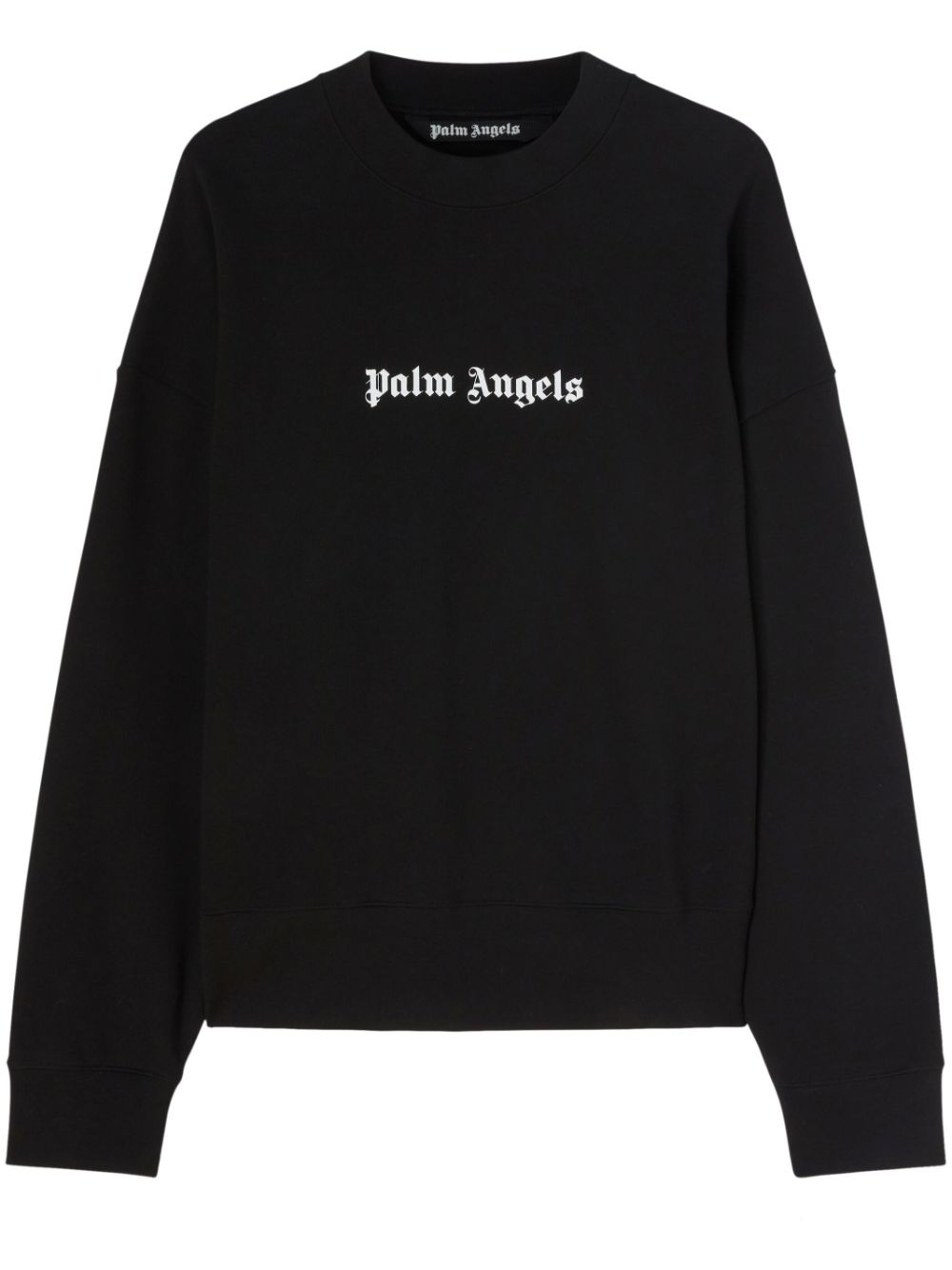 Palm Angels Sweatshirt mit Logo-Print - Schwarz von Palm Angels