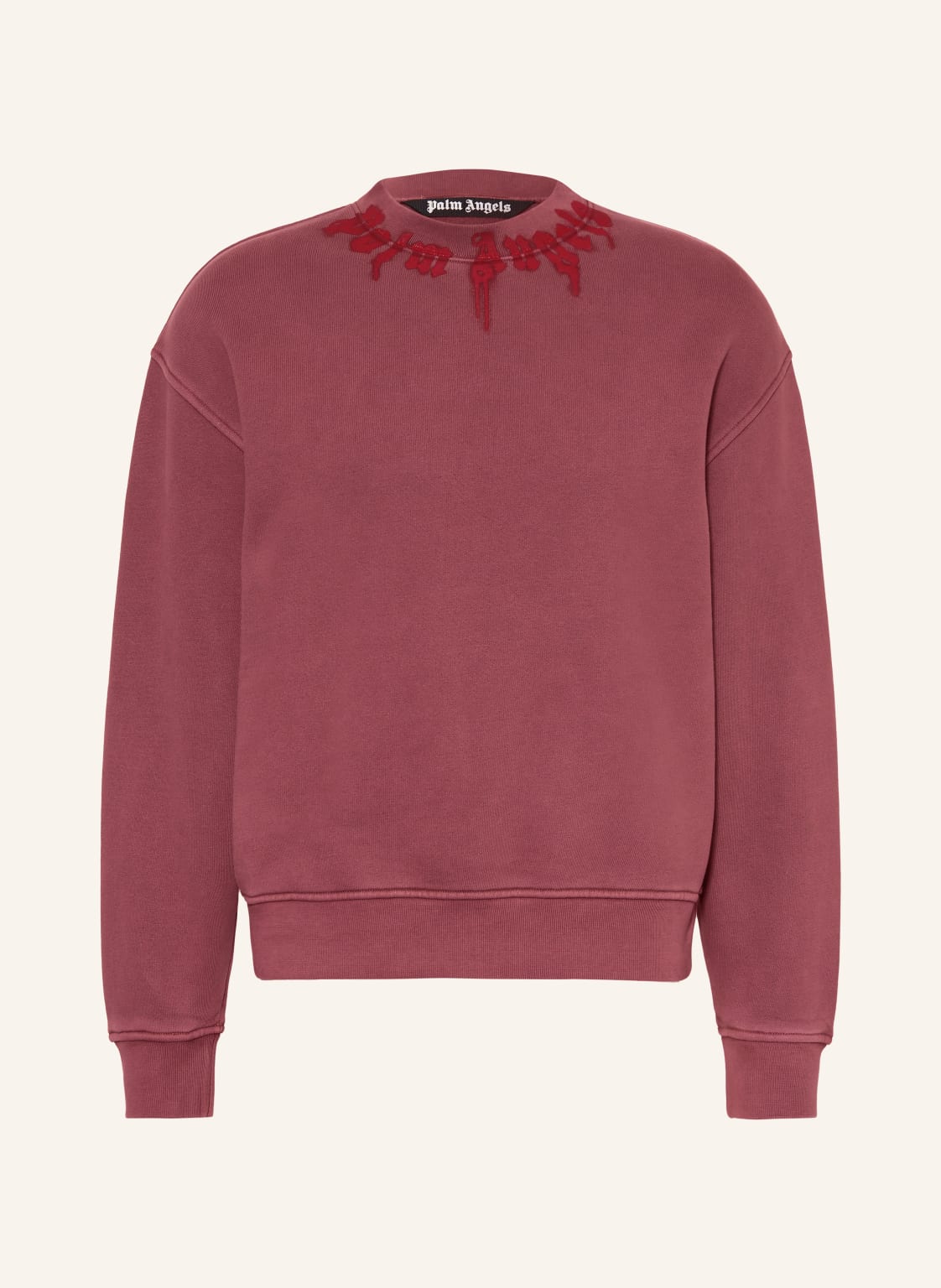 Palm Angels Sweatshirt rot von Palm Angels