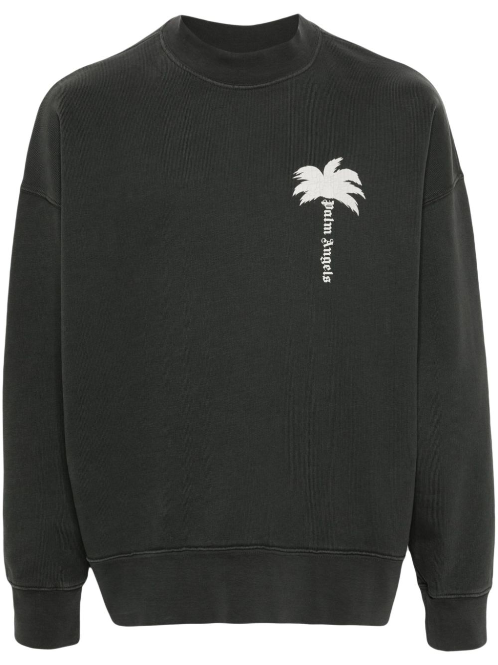 Palm Angels The Palm Sweatshirt aus Baumwolle - Grau von Palm Angels