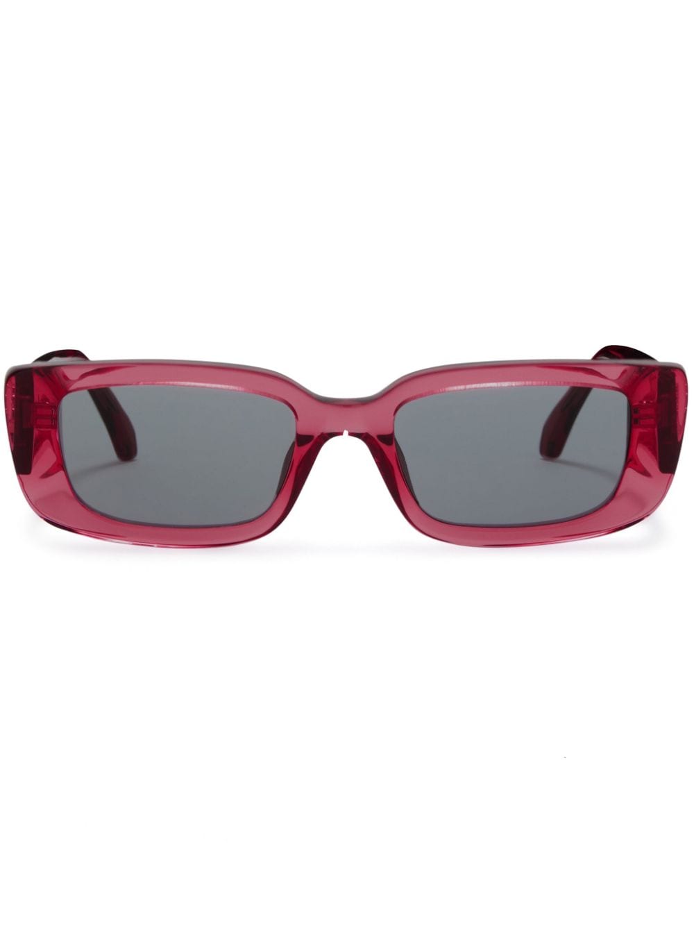 Palm Angels Yosemite Sonnenbrille mit eckigem Gestell - Rosa von Palm Angels