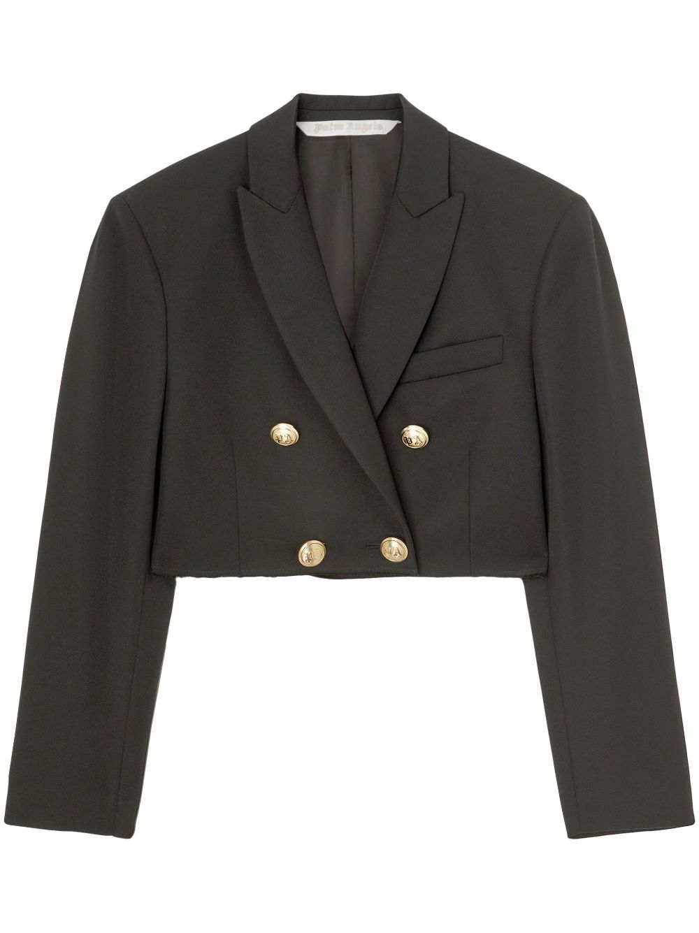 Palm Angels Boyfriend-Blazer - Schwarz von Palm Angels