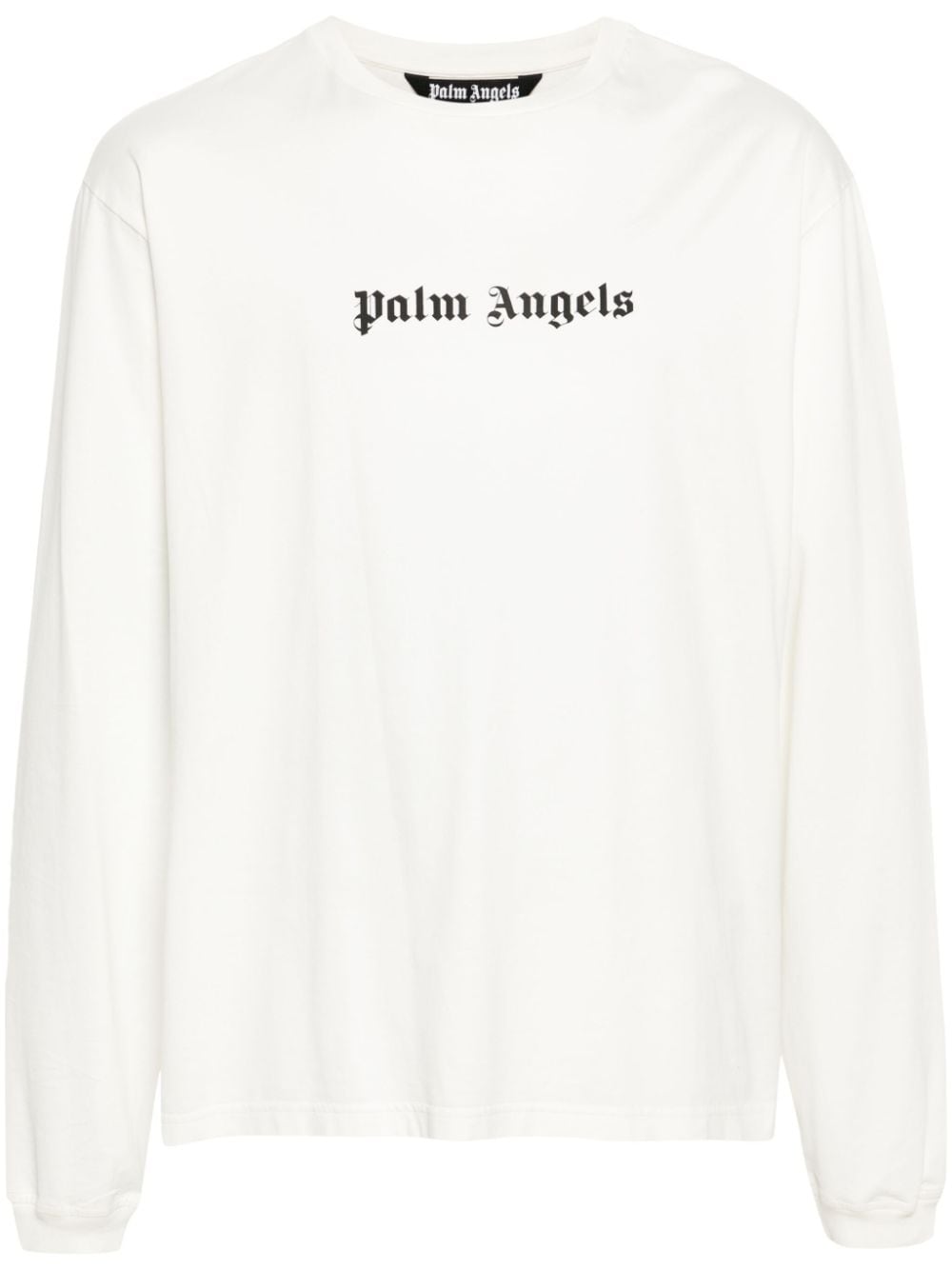 Palm Angels T-Shirt mit Logo-Print - Weiß von Palm Angels