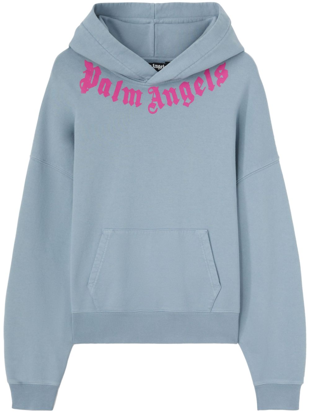 Palm Angels Hoodie mit Logo-Print - Grau von Palm Angels