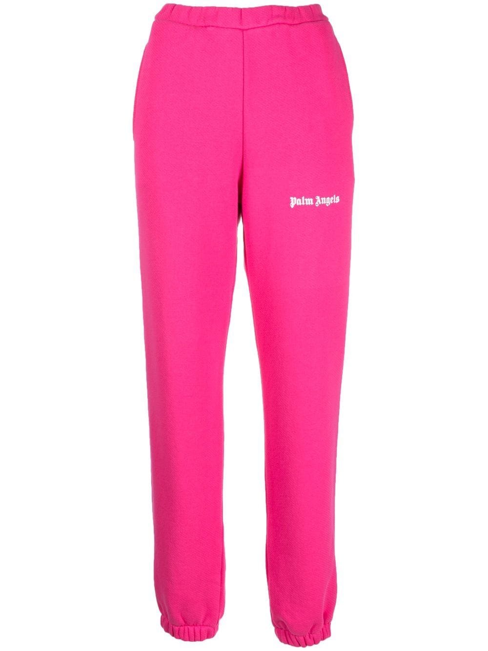 Palm Angels Jogginghose mit Logo-Print - Rosa von Palm Angels