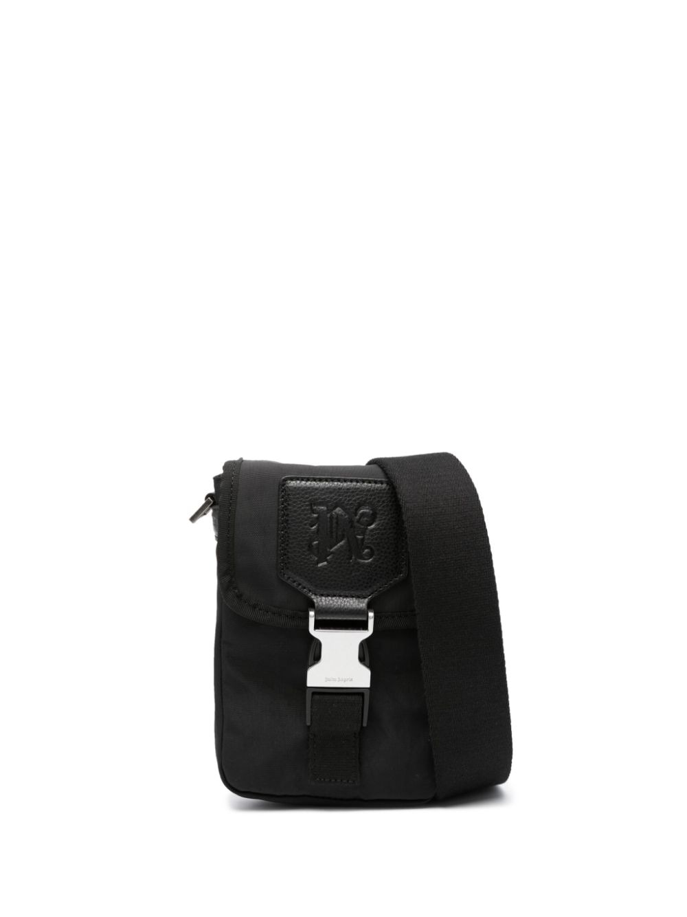 Palm Angels Kuriertasche mit Monogramm-Prägung - Schwarz von Palm Angels