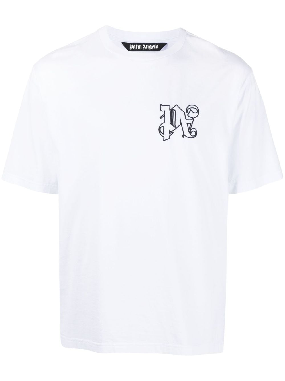 Palm Angels T-Shirt mit Monogramm - Weiß von Palm Angels