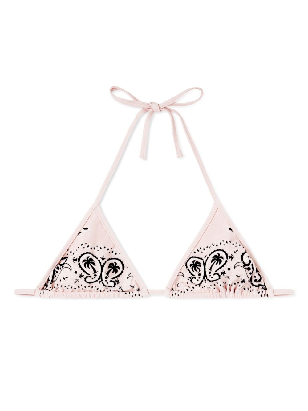 Palm Angels Triangel-Bikinioberteil mit Paisley-Print - Rosa von Palm Angels