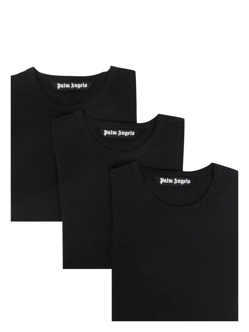 Palm Angels 3er-Pack T-Shirts mit rundem Ausschnitt - Schwarz von Palm Angels