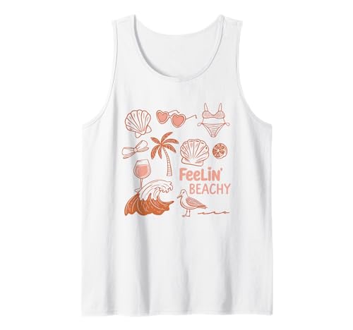 Sommerurlaub Urlaub Strand Damen Tank Top Sommerurlaub Urlaub Strand Damen Tank Top von Palm Tree Beach Summer Tees for Men & Women